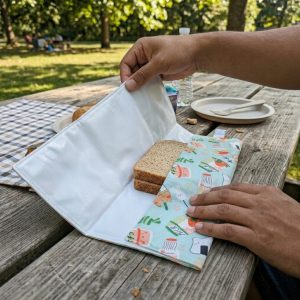 Wrap Sandwich Lavable Réutilisable Oeko-Tex